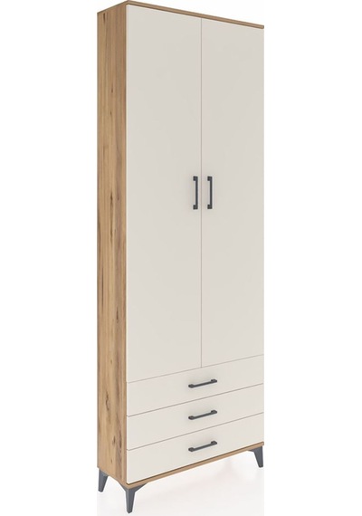 Arges Dolap 2 Raflı 3 Çekmeceli Tek Askılı 88x30x243 Çam-aytaşı Çam Arges Dolap 2 Raflı 3 Çekmeceli Tek Askılı 88x30x243 Çam-aytaşı Çam