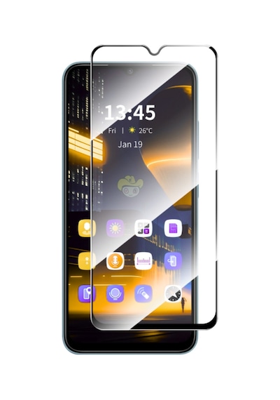 Nettech Tecno Pova 5 Pro Uyumlu 5d Glas Full Cam Koruyucu - Siyah