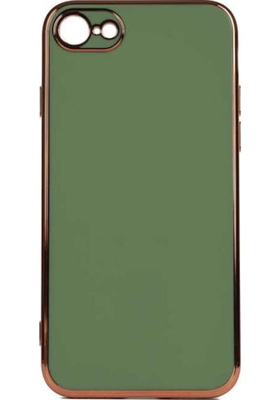 Apple Uyumlu iPhone Se 2020 Kılıf Zore Bark Kapak Yeşil