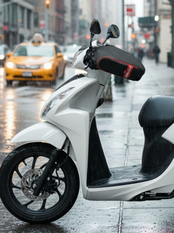 Ebakbak Motosiklet Dio Spacy Activa Nmax Vb Scooter Uyumlu Elçik Üniversal El Rüzgar Koruma