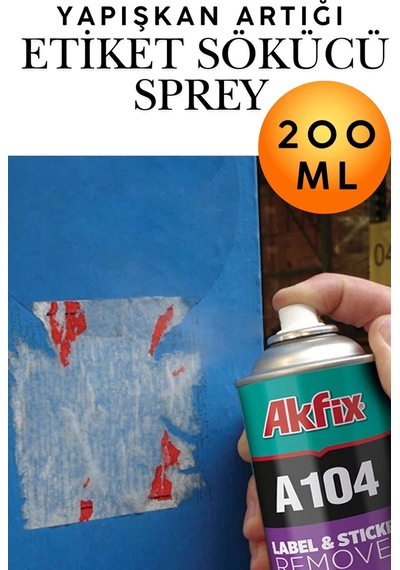 Etiket Sökücü Mastik Yapışkan Artığı Temizleyici Sprey 200 Ml Cam Metal Ahşap Mobilya Zemin Mermer Plastik Yapışkan Bant Tutkal Leke İz Çıkarıcı Çok Amaçlı Otomotiv Ev Ofis Güçlü Yüzey Temizlik Spreyi