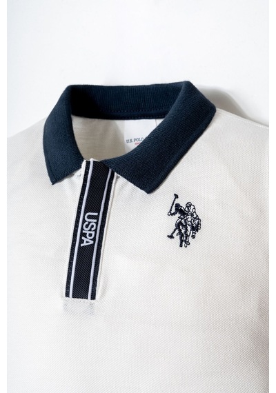 U.s. Polo Assn. Erkek Bebek Beyaz Şort Takım 5274-50021 Beyaz