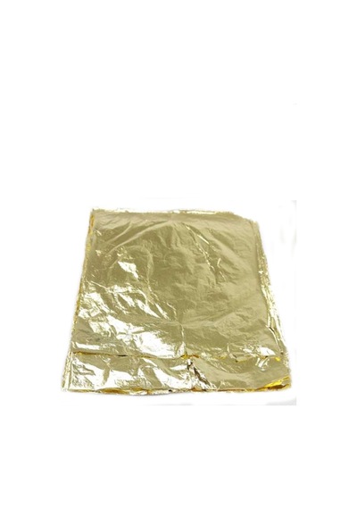 Epoksi Tasarım için Varak Yaprak 14X14 Cm - 10 Adet Gold