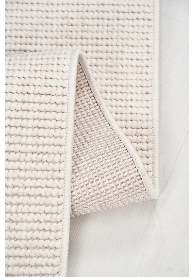 Ecolle Modern Halı Dayanıklı, Yumuşak Dokulu, Dokuma Taban, Tozumaz Krem