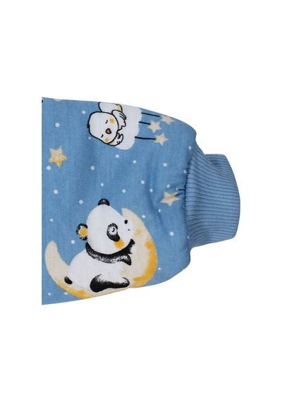 Bebegen Erkek Çocuk Mavi Panda Desenli Uyku Tulumu 2.5 Tog Çok Renkli