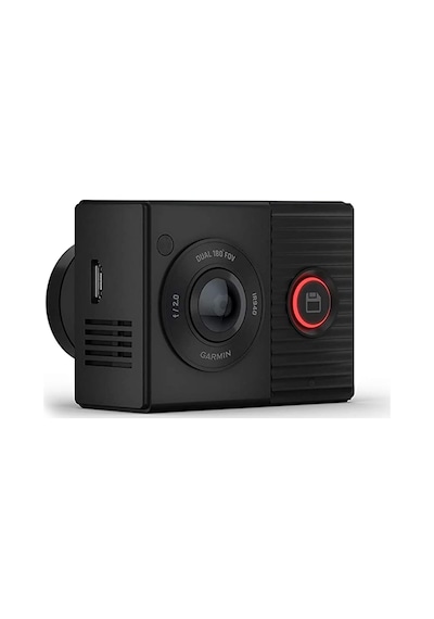 Garmin Araç Kamerası Tandem, İç Gece Görüşlü Ön Ve Arka Çift Lensli Araç Kamerası, İki Adet 180 Derecelik Lens, 1440p Öne Bakan Lens, İç Mekan...-122503