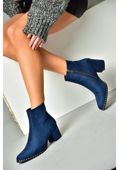 Fox Shoes Lacivert Kadın Bot C654013302