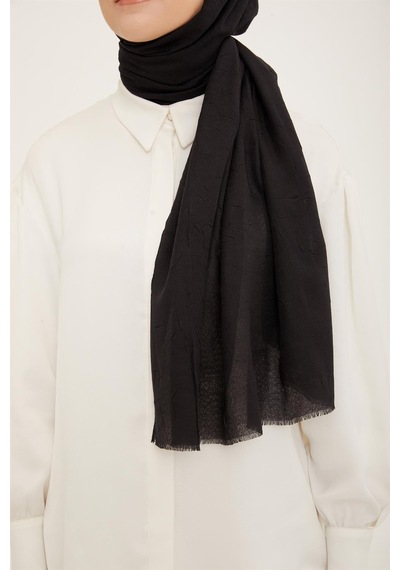 Armine Trend Bambu Şal - Siyah 45