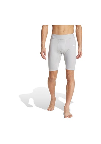Adidas Techfıt Shrt Tıght M Erkek Antrenman Kısa Tayt Jm0645 Gri