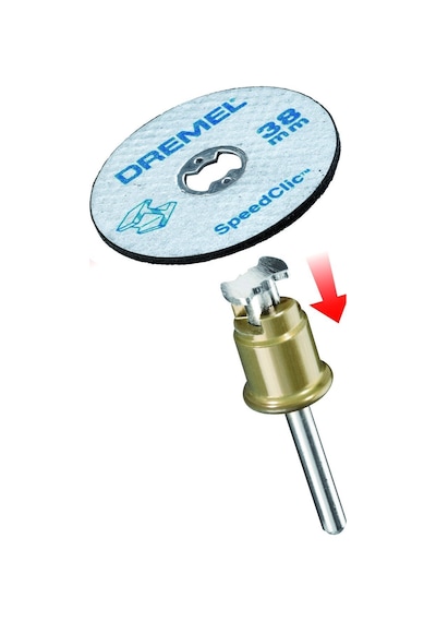 Dremel Sc406 Ez Speedclic Başlangıç Seti 2 x Disk+1 x Mandren