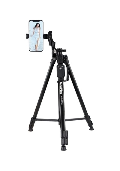 Tripod Bluetooth Kumandalı Şarjlı Kalın Sağlam Aliminyum Kalın Gövdeli Profesyonel Telefon Tutucu Çantalı 150 C Diğer