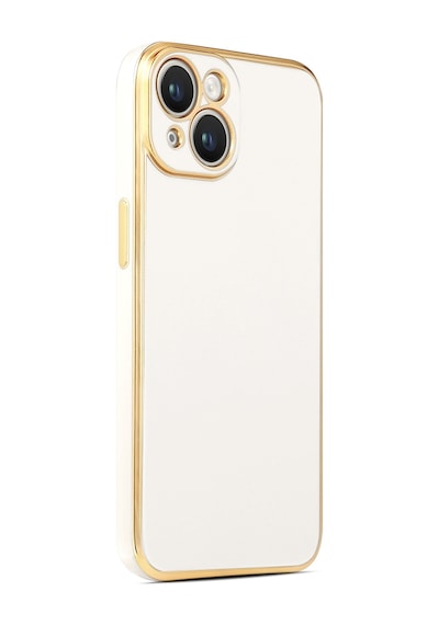 Apple iPhone 14 Plus Uyumlu Klfs Bark Kılıf-beyaz Beyaz