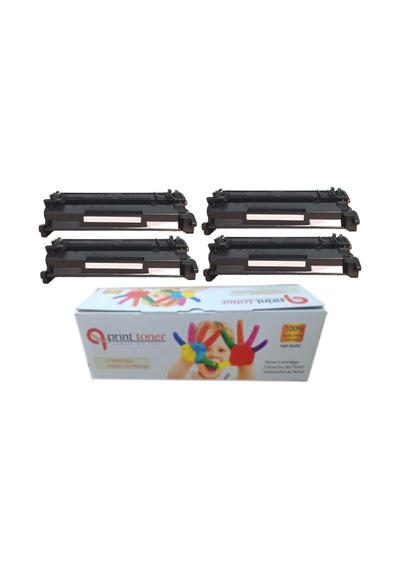 Hp Cf226x 4'lü Ekonomik Paket Uyumlu Toner M402 Mfp426 Lbp212 Mf421 Crg052h Uyumlu Toner