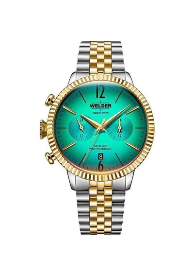 Welder Moody Wwrc872 Erkek Kol Saati Metalik Gri - Altın