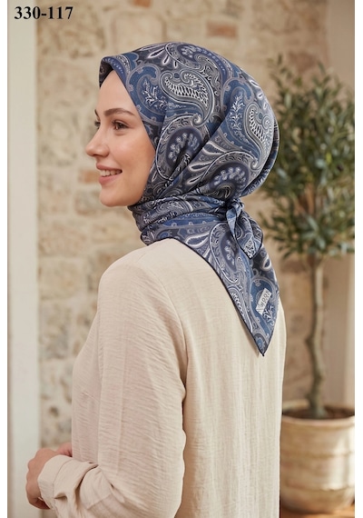 Moonscarfs Moonscarf Soft Pamuk Eşarp 330-117 Çok Renkli