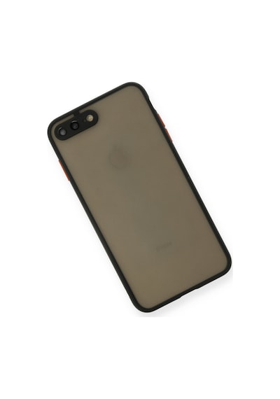 Apple iPhone Uyumlu   7 Plus Kılıf Montreal Silikon Kapak - Siyah