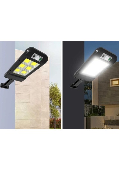 2 Adet Solar Güneş Enerjili Led Bahçe Aydınlatması 3 Modlu Hareket Sensörlü Duvar Lambası Çok Renkli