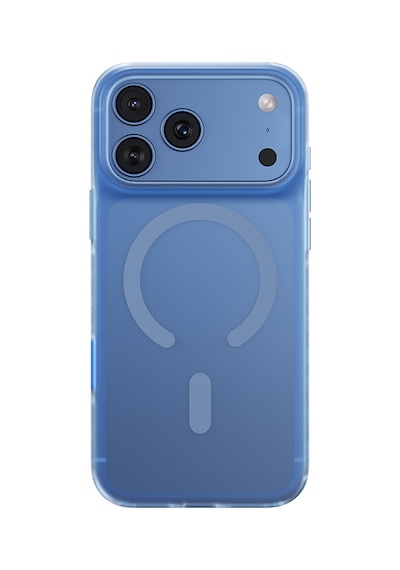 Apple Uyumlu iPhone 18 Pro Uyumlu Kılıf M-safe Şarj Özellikli Benks C-magnet Lucid Armorpro Kapak Mavi
