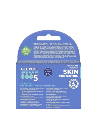 Wilkinson Sword Hydro 5 Skin Protection Regular Yedek Tıraş Bıçağı Başlık - 4 Adet