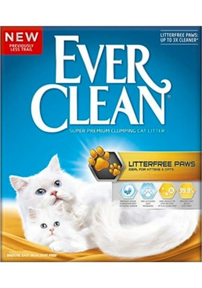 Ever Clean LitterFree Paws İz Bırakmayan Kalın Taneli Topaklaşan Kedi Kumu 6 L