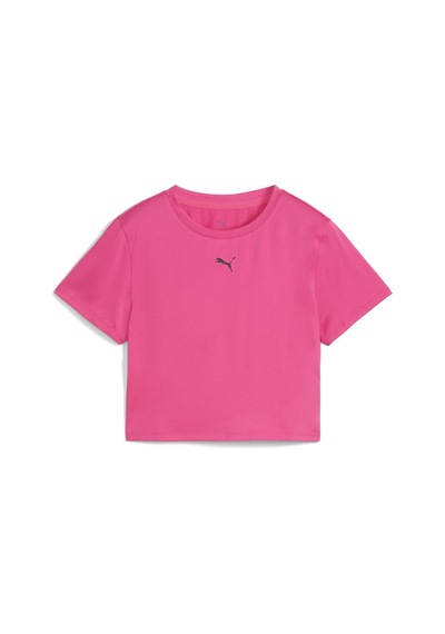 Puma Tad Essentials Baby Kadın Pembe Yuvarlak Yaka Tişört Pembe