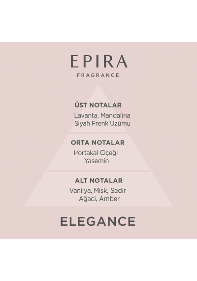 Epira Fragrance Elegance Kadın Parfüm EDP 50 ML