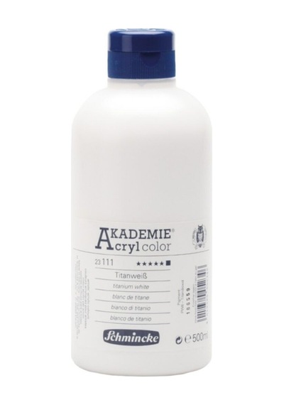 Schmincke : Akademie Akrilik Boya : Titanium White : 500 Ml