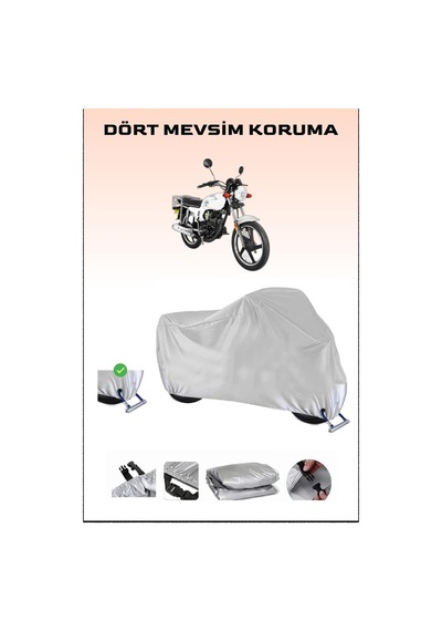 Yu-ki Yk 125-7d Apollo İçin Kilit Uyumlu Motosiklet Branda, Güvenli, Su Geçirmez Dayanıklı Kumaş