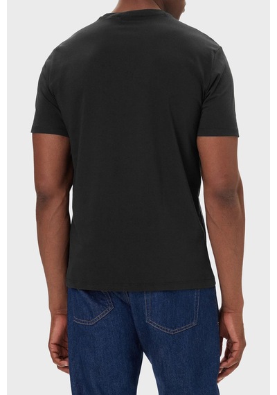 Calvin Klein Erkek T Shirt Lv04rd248g 3ge Siyah-beyaz Siyah - Beyaz