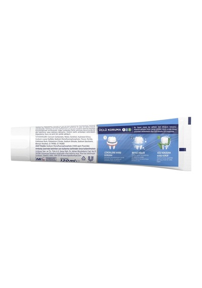 Üçlü Koruma Diş Macunu 120 Ml X 3 Adet