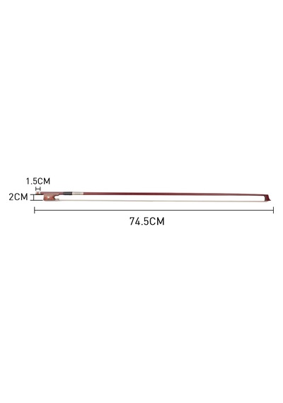 Tonal VB200 4/4 Snakewood Topuk Keman Yayı Brazilwood