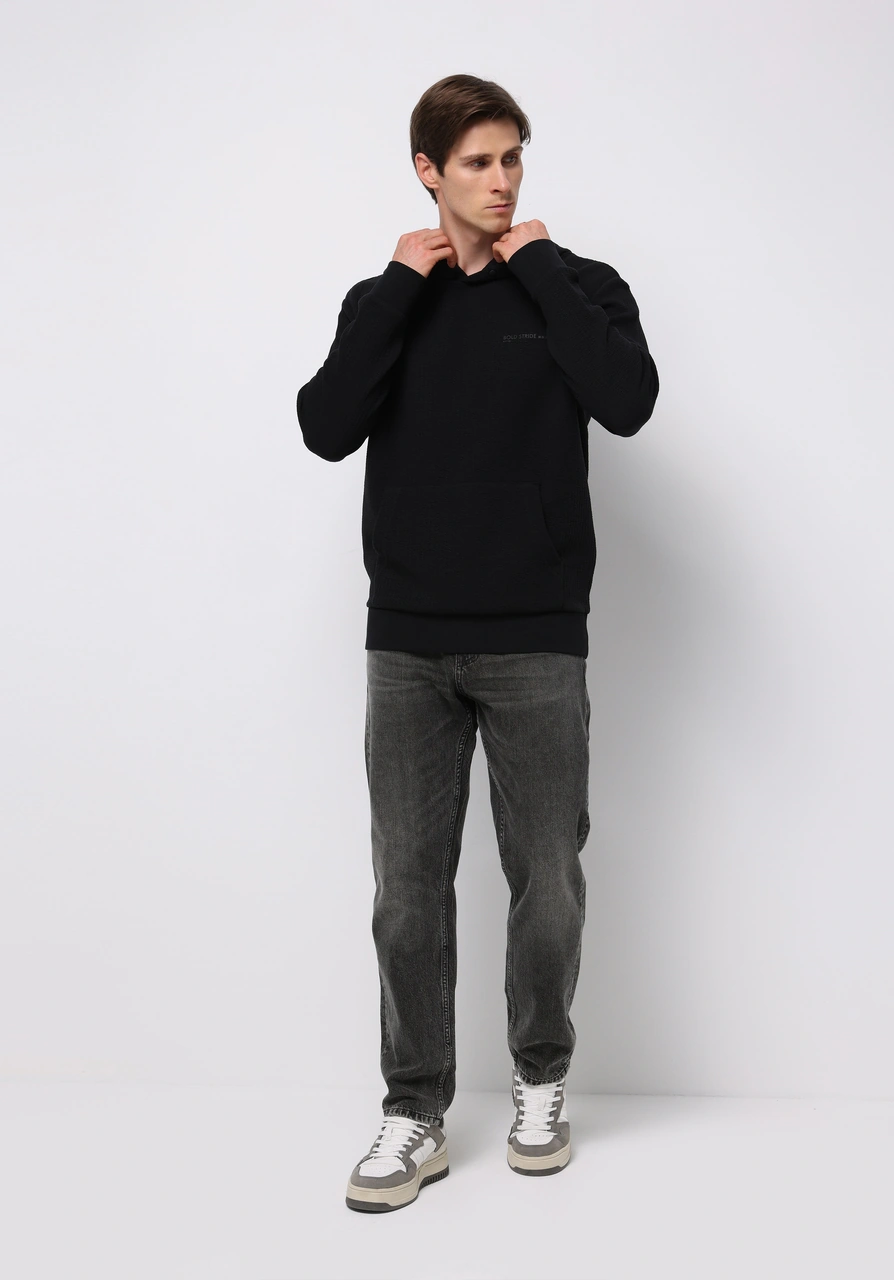 Colin's Colins Comfort Fit Erkek Siyah Sweatshirt Cl1076481 Q1.v2 Blk Siyah