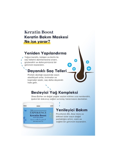 Keratin Bakım Destekli Nemlendirici Saç Bakım Seti