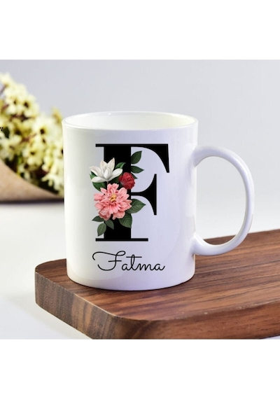 Fatma Isimli Kupa Bardak Beyaz