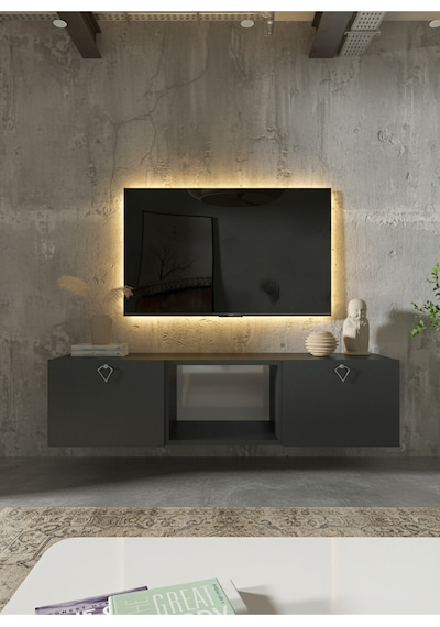 Resital Tv Ünitesi S1239-4 Antrasit Antrasit