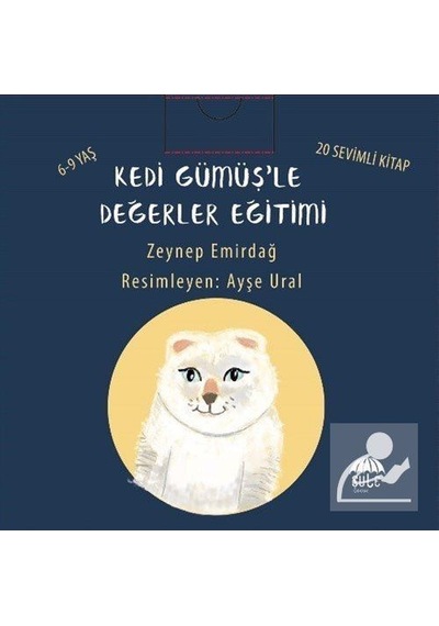 Mercankitap Kedi Gümüş'Le Değerler Eğitimi Seti / Zeynep Emirdağ