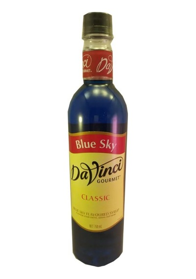 Davinci Gourmet Mavi Turunç (Blue Sky) Şurup 750 ML