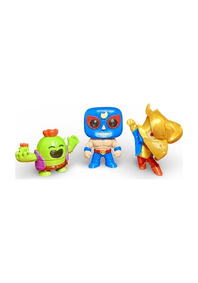 3 Lü Brawl Stars Oyun Karakteri Özel Set El Primo - Anka Crow - Spike 3d Dekoratif 8cm Figür