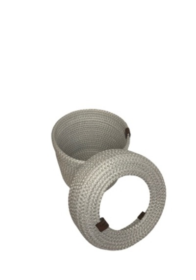 Mini Cöp Kutusu Gri
