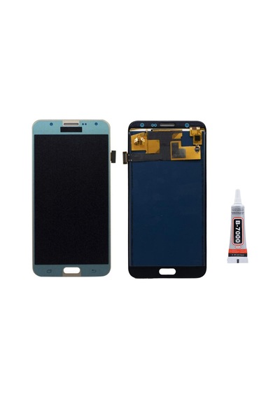 Samsung J7 J700f Beyaz Uyumlu Ekran Lcd Dokunmatik B7000 15ml Yapıştırıcı İle Beraber Yc