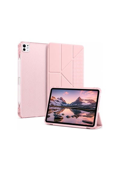 Kalem Bölmeli İpad 11. Ve 10. Nesil Tablet Kılıfı, Soft Pembe, A16 Çipli Apple Uyumlu Tablet Kabı, Katlanır Kapaklı 4 Kademeli Stand, Kalem Yuvası, Şeffaf Petek Dokulu Silikon Arka Kalem Bölmeli İpad 11. Ve 10. Nesil Tablet Kılıfı, Soft Pembe, A16 Çipli Apple Uyumlu Tablet Kabı, Katlanır Kapaklı 4 Kademeli Stand, Kalem Yuvası, Şeffaf Petek Dokulu Silikon Arka