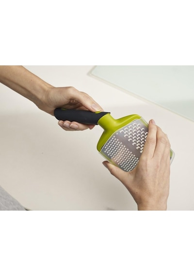 20017 Twist Grater Katlanır Saklama Kaplı 2'li Rende Yeşil