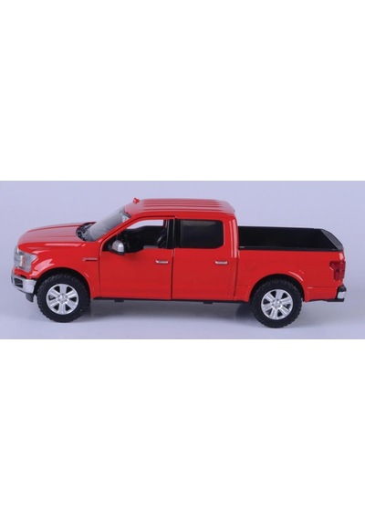 Motormax 2019 Ford F-150 Lariat Crew Cab Kırmızı 1 27 Model Araba