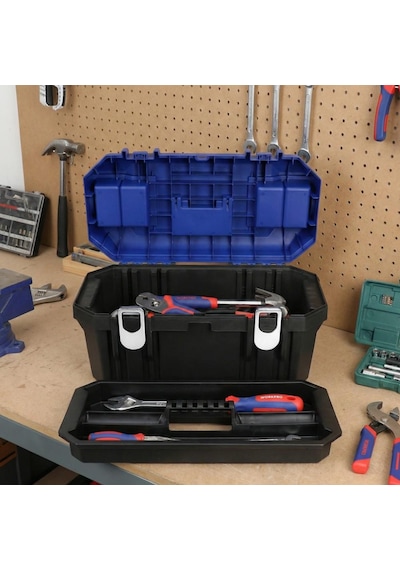 Workpro Wp283018 22 Metal Kilitli Plastik Takım Çantası