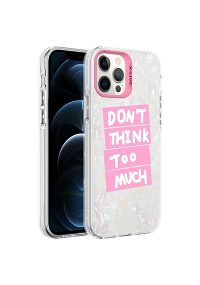 Apple Uyumlu iPhone 12 Pro Max Kılıf Mermer Desenli Zore Marbello Kapak Pembe