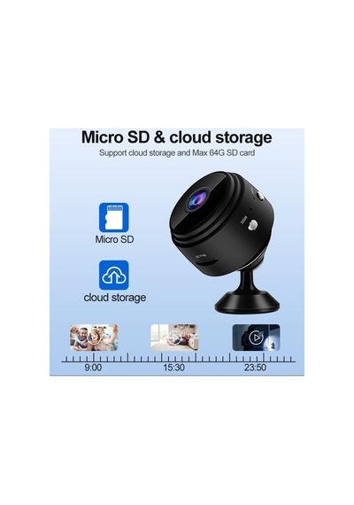 Mini Wifi Küçük Hd Kamera Kablosuz Güvenlik Kamerası Taşınabilir Mikro Hareket Algılama/gece Görüş