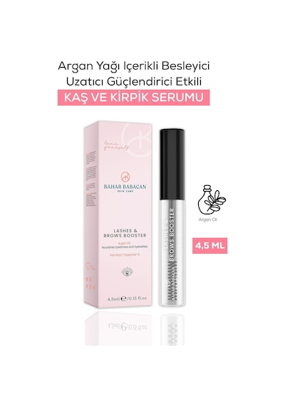 Bahar Babacan Argan Yağı Içerikli Besleyici Uzatıcı Güçlendirici Etkili Kaş Ve Kirpik Serumu 5ml