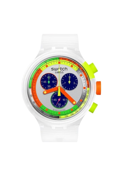 Swatch Swatch Neon Jelly Sb02k100 Kol Saati Beyaz