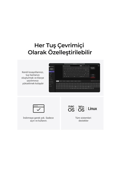 Milk Süt Pom Brown Switch K3 Ultra 8k, 2,4 Ghz Kablosuz Bağlantı Özel Mekanik Klavye K3u-h3p-tr