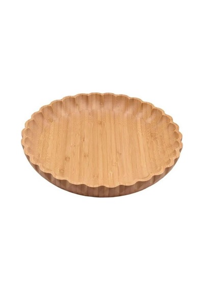 Mien Dayanıklı Bambu Tırtıklı Kenarlı Kase 20 Cm - 7b128
